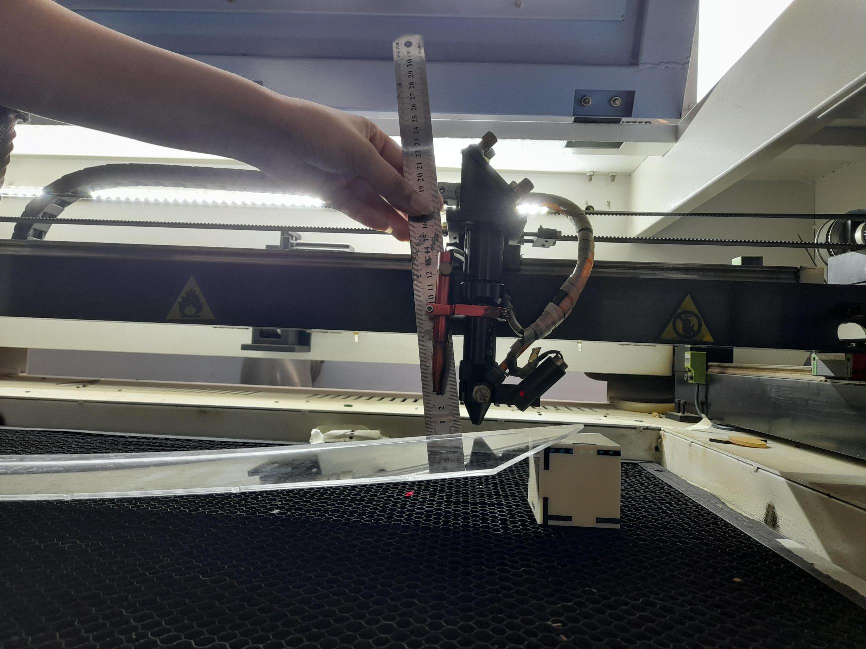 Image of Laser Ramp Test Ruler