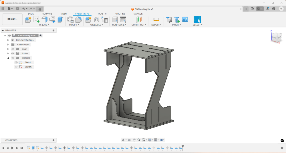 final 3D design